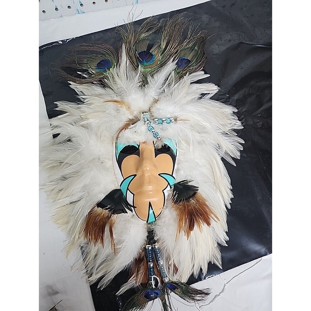 R.W.ADAMSON MEDICINE MASK HANDMADE SIGNED AN NUMBERED EDITION 5427-96 Made 1989